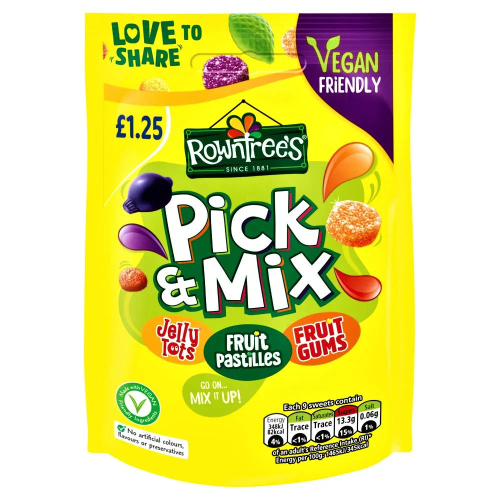 Rowntrees Pick & Mix 120g (SHAREBAG)