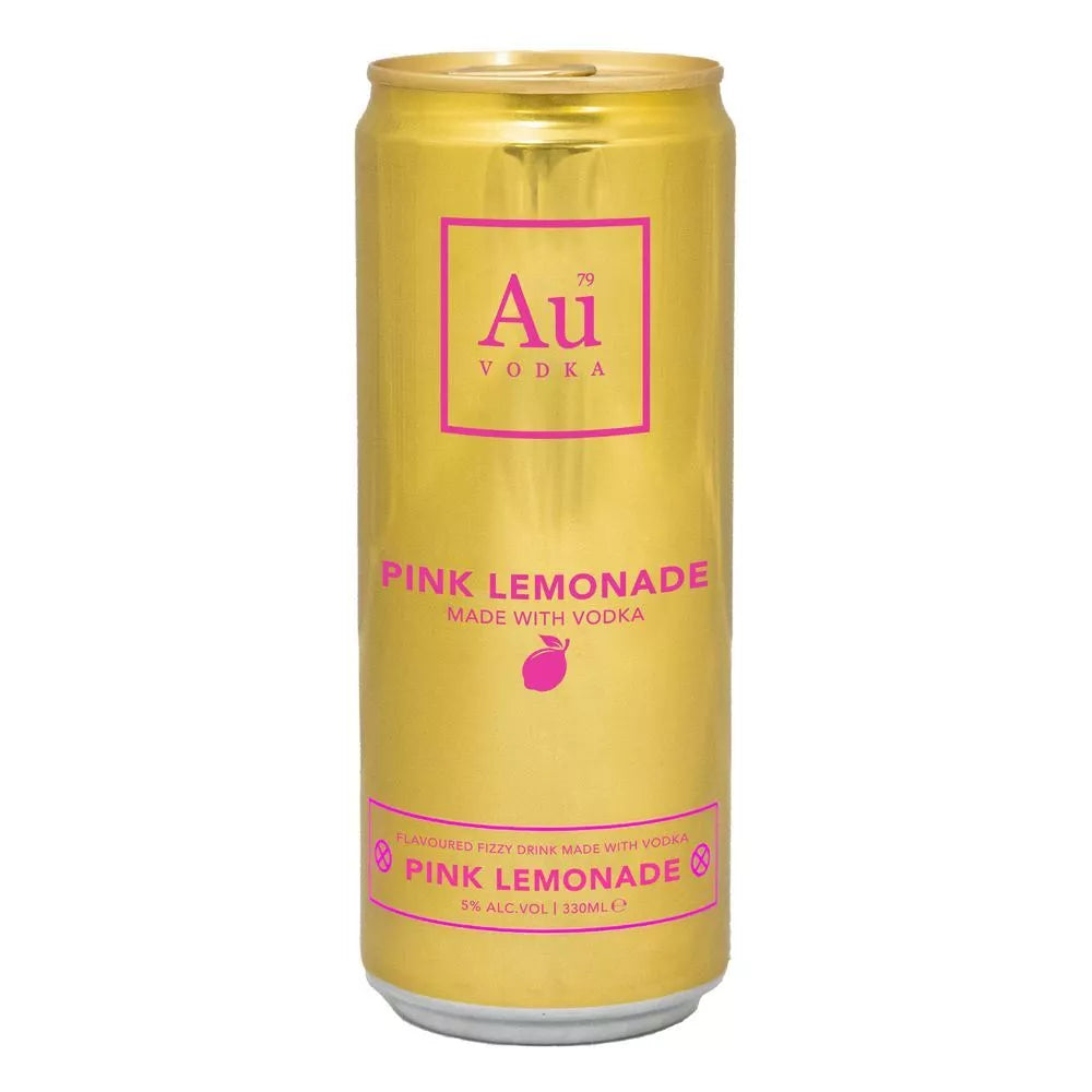 AU Vodka Pink Lemonade Can 250ml (ALCOHOL)