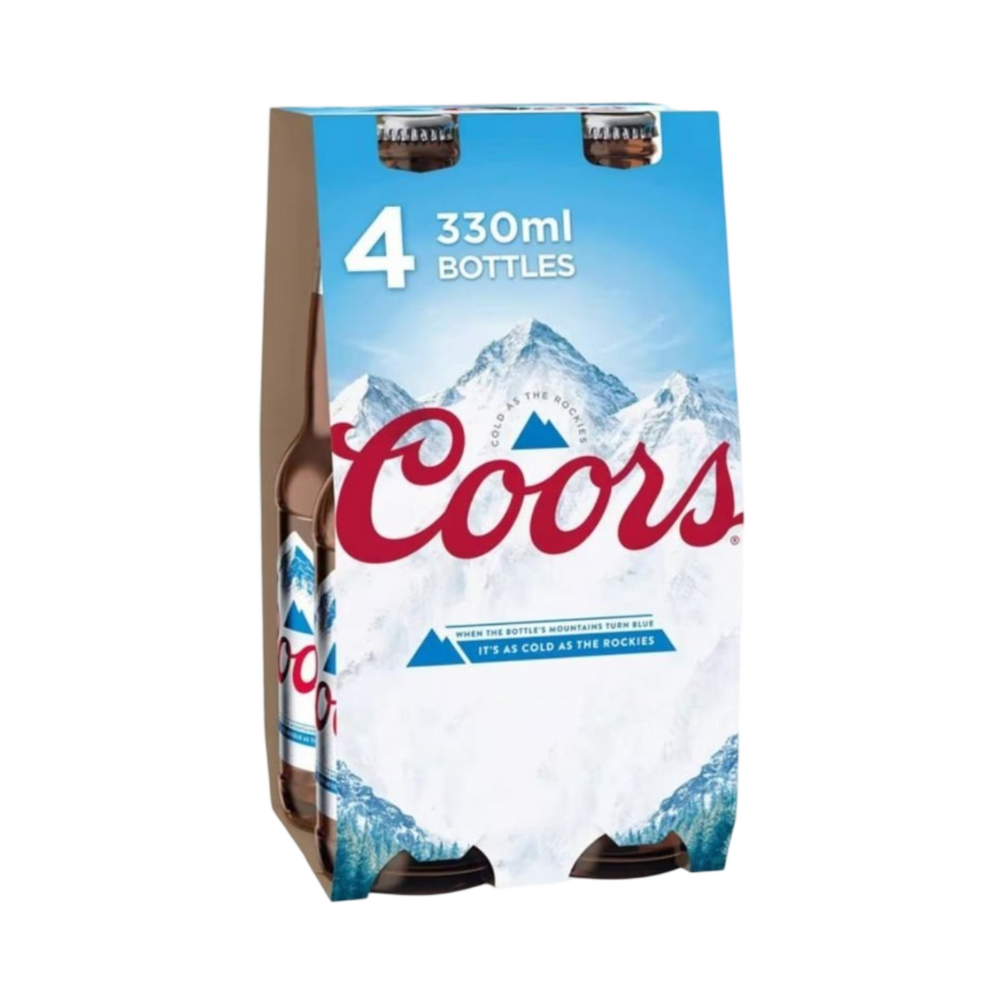 Coors Light 4x330ml Bottles (ALCOHOL)