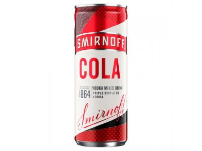 Smirnoff Cola Can 250ml (ALCOHOL)