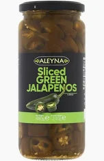 Aleyna Sliced Green Jalapenos 480g (GROCERY)