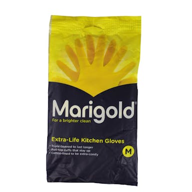 Marigold Gloves Medium Size (HOUSEHOLD)