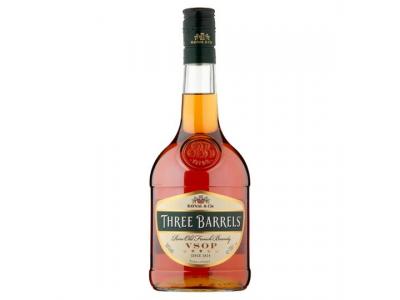 Three Barrels Brandy 70cl (ALCOHOL)