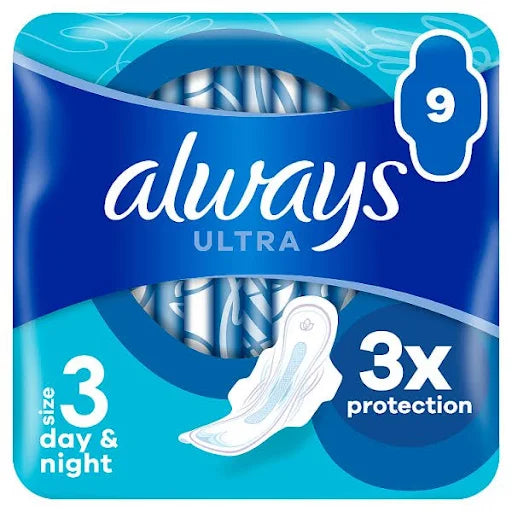 Always Ultra Day & Night Size 3 (SANITARY)