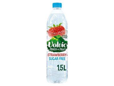 Volvic Strawberry Sugar Free Water 1.5L (DRINKS)