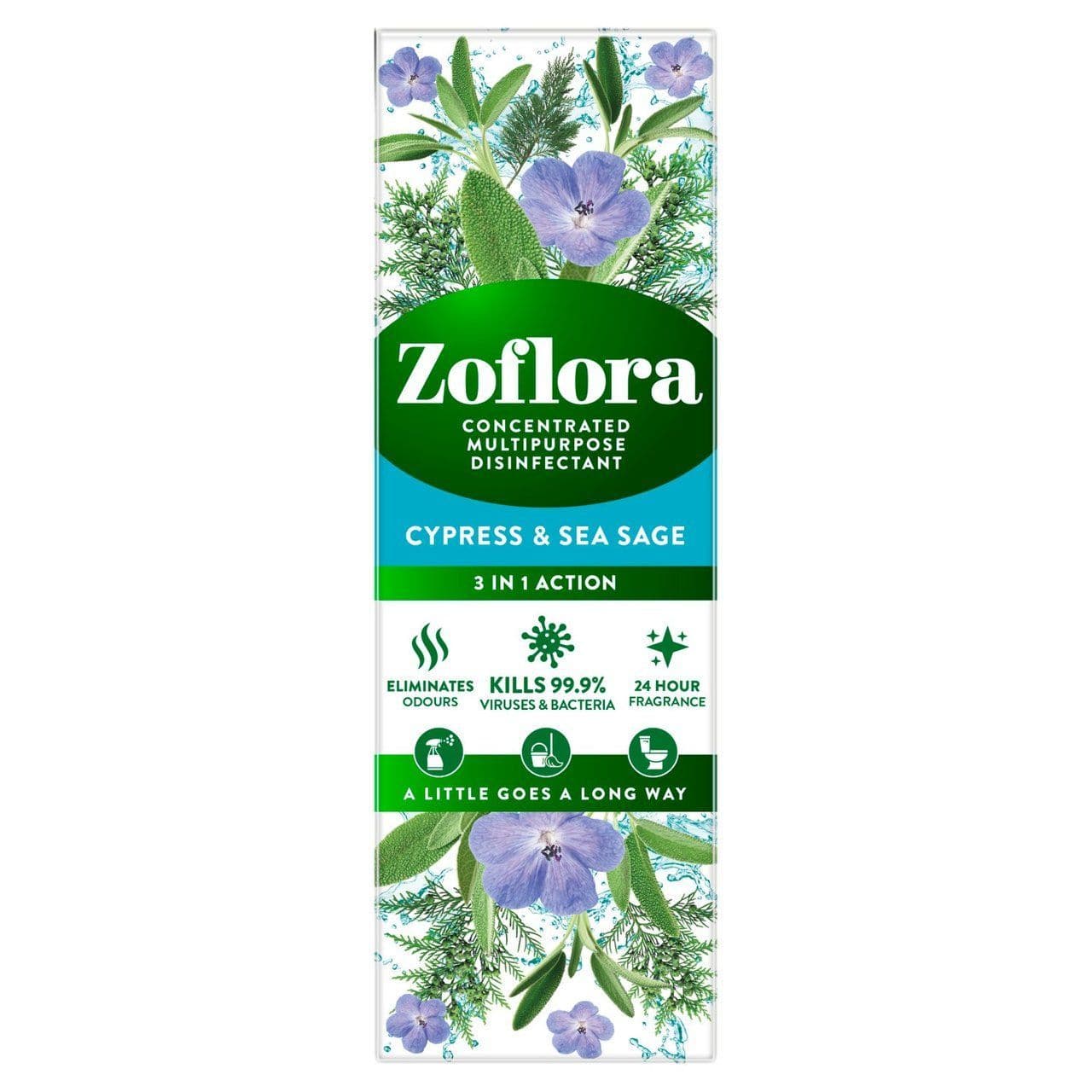 Zoflora Cypress & Sea Sage Disinfectant 120ml (HOUSEHOLD)